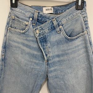 AGOLDE Criss Cross jeans in Suburbia size 23
